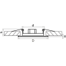 Встраиваемый светильник LIGHTSTAR Teso Adj 11081